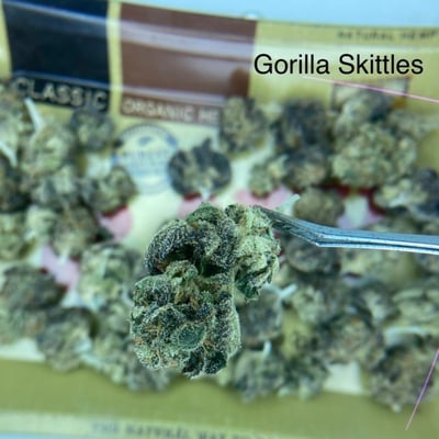 Gorilla skittles
