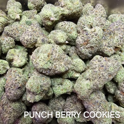 Punch berry cookies