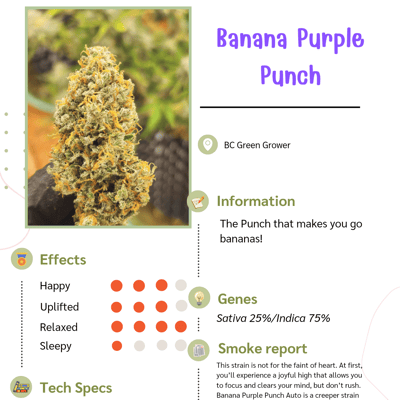 Banana purple punch