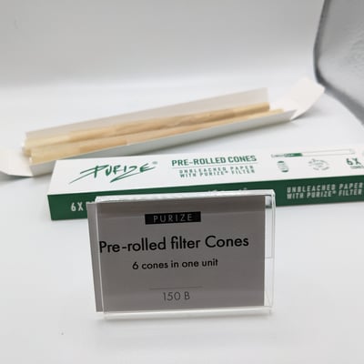 Purize pre rolled filter cones