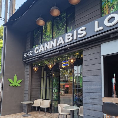 Cannabis Lounge Crypto Station Blow Thailand