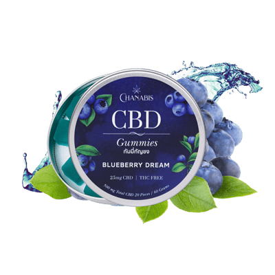 Chanabis – Homemade CBD Gummies – Blueberry Dream