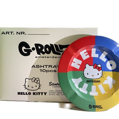 G-Rollz Hello Kitty Amsterdam ashtray 