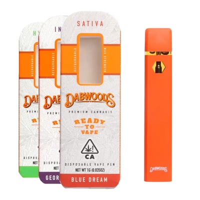 Dabwoods Disposable Vape Pens 1G