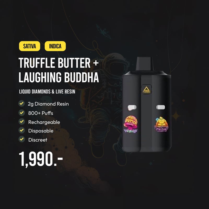 ploox disposable vape THC-A Pre Roll Laughing Buddha Sativa