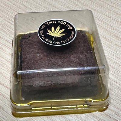 Brownie 100 mg. 