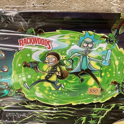 Rick & Morty tray