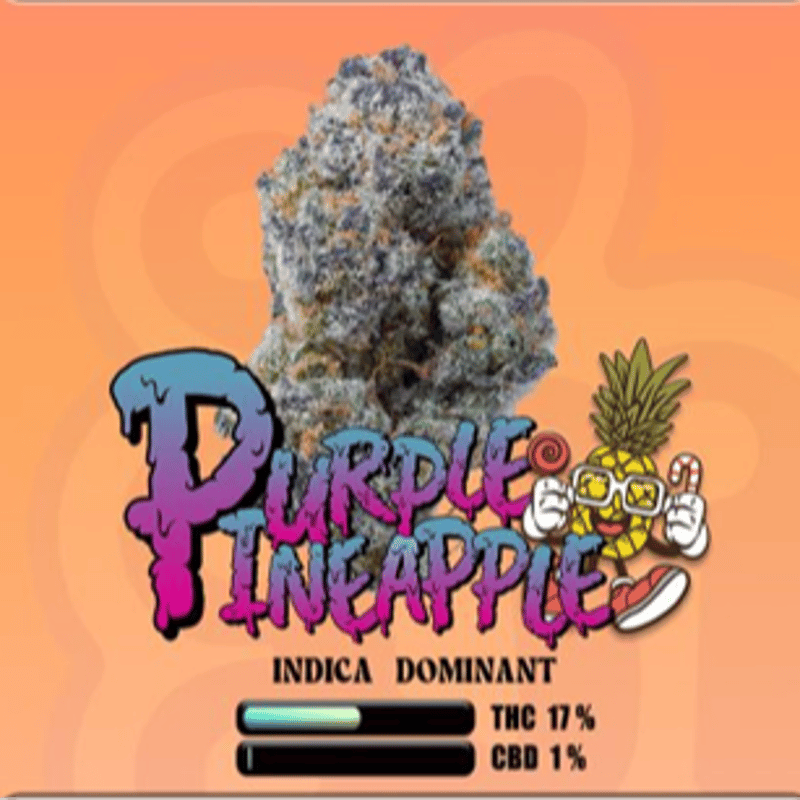Purple Pineapple Cannabis Flower at Bangkok Farmers in Bangkok Weed