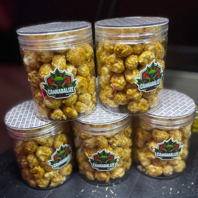 CARAMEL POPCORN SNACK  HOMEMADE THC 80mg