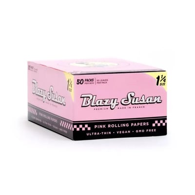 Blazy Susan pink rolling papers KSS