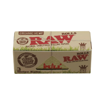 Raw organic Paper Roll